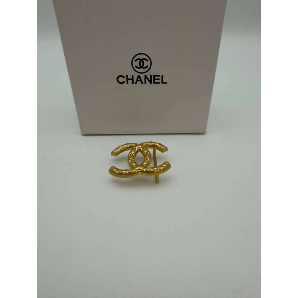Chanel CC Logo Gold Belt Buckle – Textured – Buckle Only – Statement Piece - Picture 3 of 9